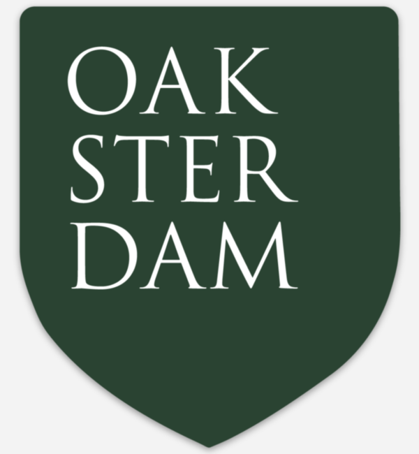 oaksterdam sticker